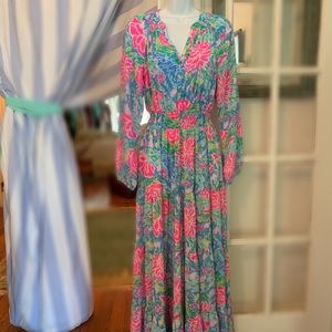 Gorgeous Lilly Pulitzer Pauline Maxi Dress - never worn, tags still on!